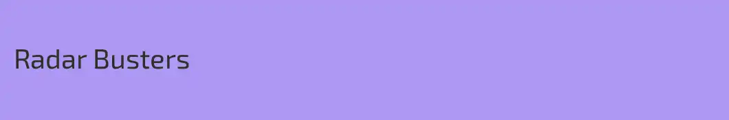 Radar Busters